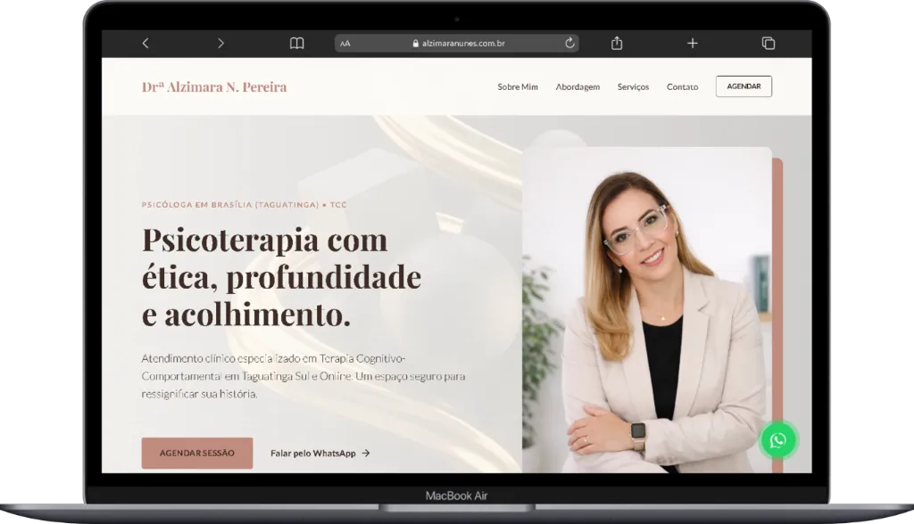 Site Psicóloga Desktop