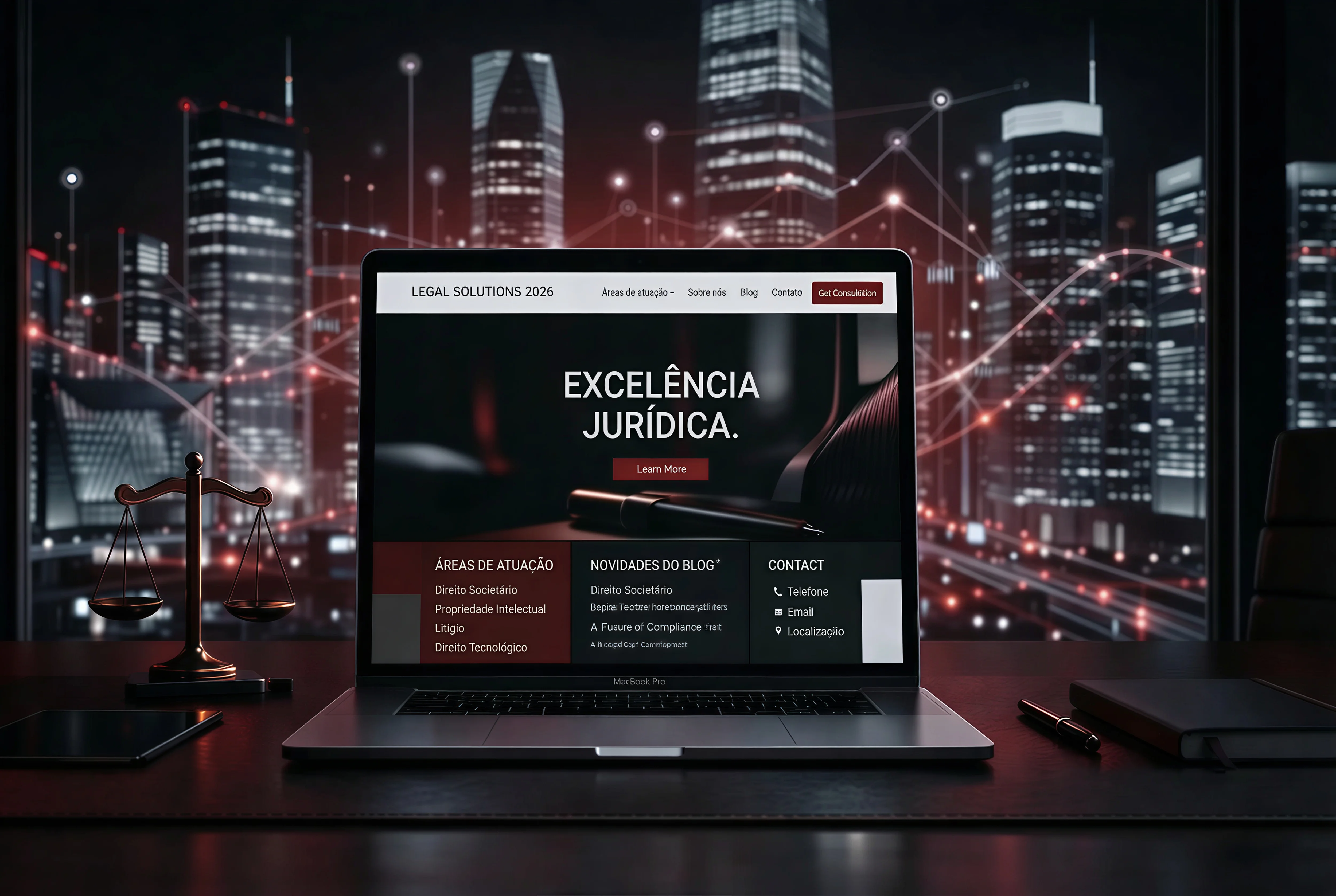 Site Para Advogados: Estrutura Ideal em 2026